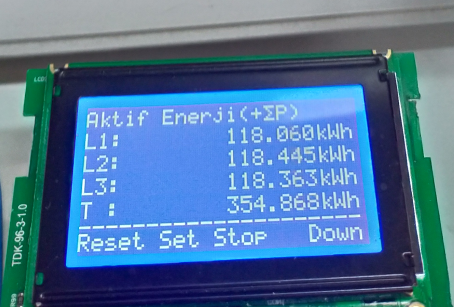 TDK 3 fazlı dalgıç kontrol ünitesi